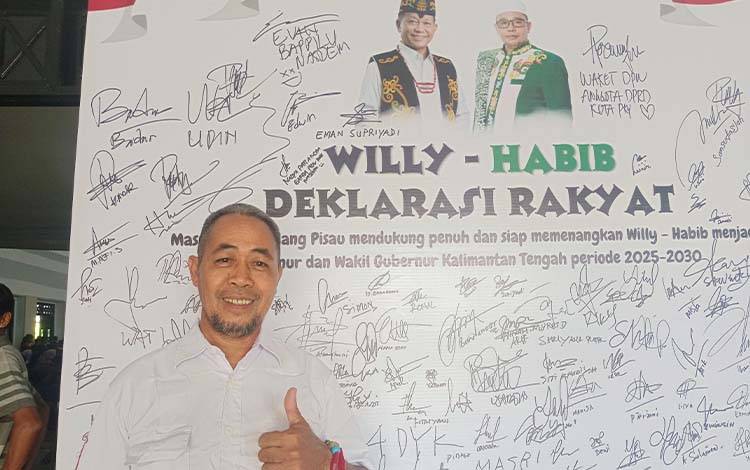 PBB Kalteng Ajak Relawan di Pulang Pisau untuk Menangkan Willy Yoseph-Habib Ismail