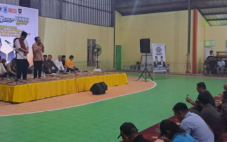 Abdul Razak-Sri Suwanto Silaturahmi Bersama Tokoh Masyarakat Kobar