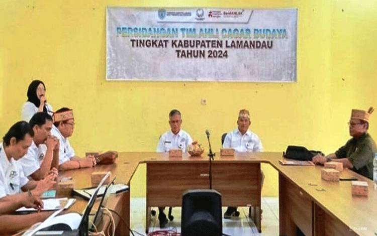 Pemkab Lamandau Gelar Sidang Bersama Tim Ahli Cagar Budaya