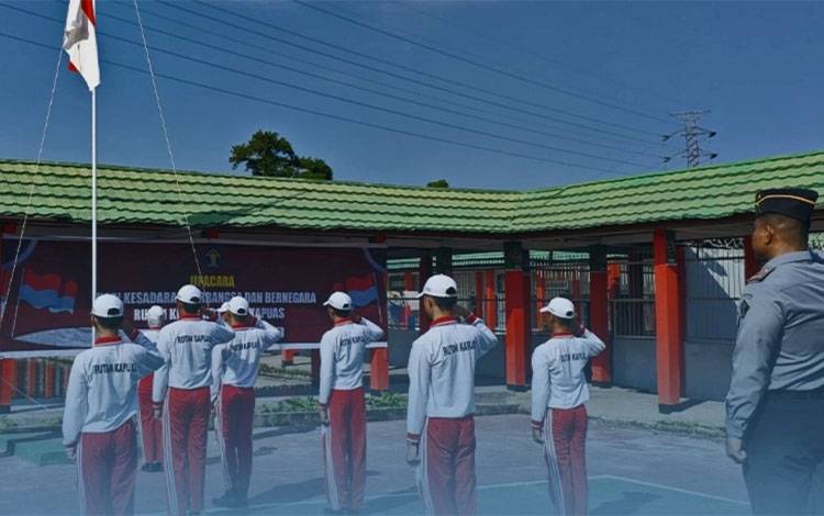 Maknai Hari Kesadaran Nasional, Rutan Kapuas Gelar Upacara