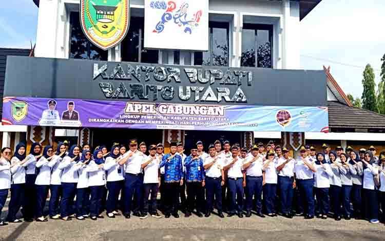 Pemkab Barito Utara Peringati Hari Perhubungan Nasional