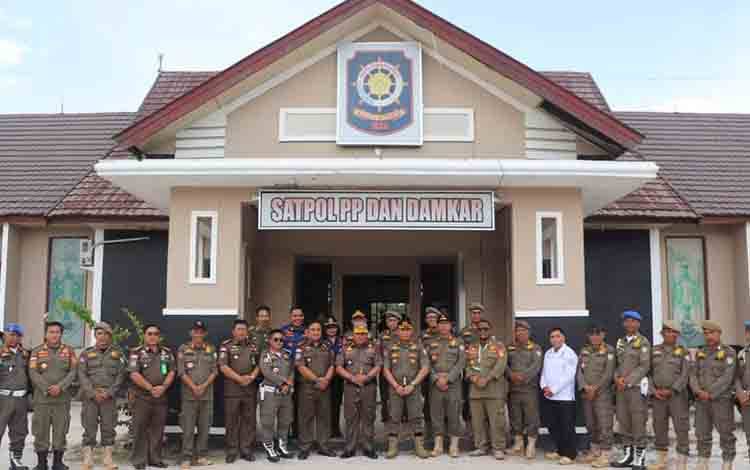Satpol PP Seruyan Kunjungi Satpol PP dan Damkar Katingan untuk Kaji Tiru Penegakan Perda