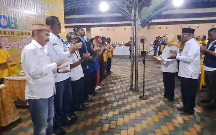Tim Pemenangan Paslon Nurhidayah - Suyanto untuk Pilkada Kobar 2024 Dikukuhkan
