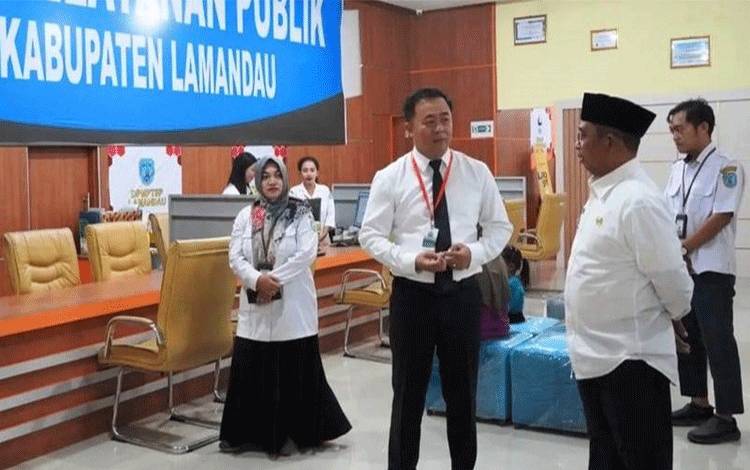 Penjabat Bupati Lamandau Pastikan Kesiapan Fasilitas Mal Pelayanan Publik