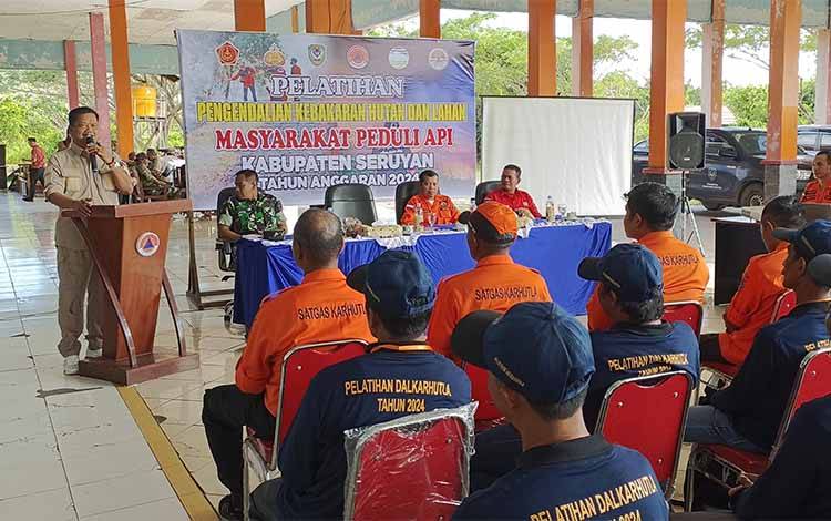 Berdayakan Masyarakat Peduli Api, Wujudkan Seruyan Sehat Bebas Asap