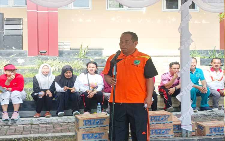 Dinkes Pulang Pisau Adakan Skrining Kesehatan ASN Melalui Senam Bersama