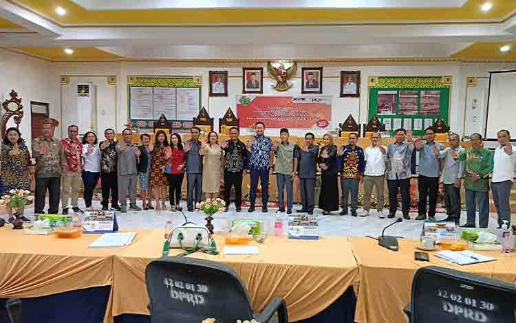 DPRD Barito Timur dan KPK Rapat Koordinasi Program Pemberantasan Korupsi Terintegrasi