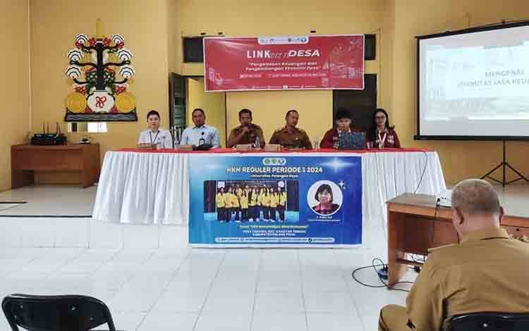Edukasi Keuangan Dilaksanakan di Desa Tahawa