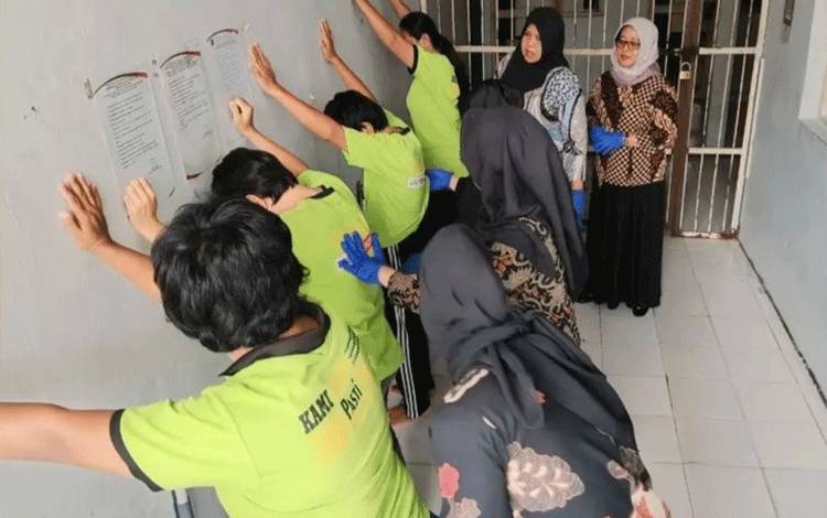 Lapas Perempuan Palangka Raya Gelar Penggeledahan Kamar WBP