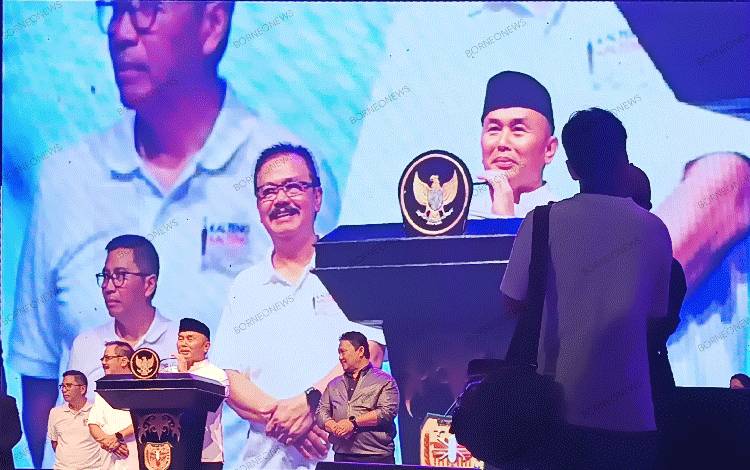 Gubernur Kalteng Ajak Masyarakat Gunung Mas Menjaga Kerukunan Antar Umat Beragama