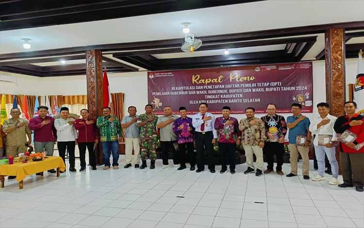 DPT di Barito Selatan Ditetapkan 98.898 Pemilih