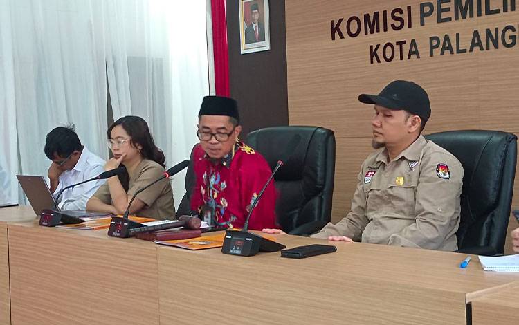 KPU Palangka Raya Tetapkan DPT Pilkada 2024 Sebanyak 217.584 Pemilih