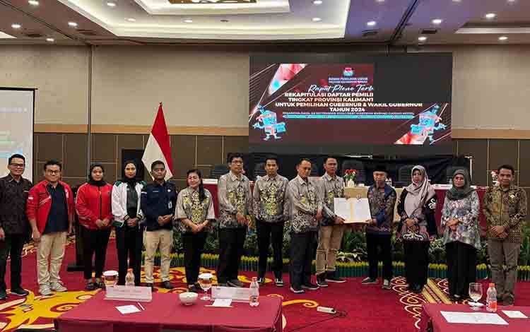 KPU Kalteng Tetapkan DPT 1,9 Juta Lebih untuk Pilkada 2024