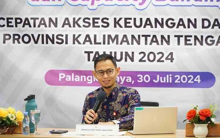 OJK Kalteng Gelar Coaching Clinic TPAKD Triwulan II Tahun 2024