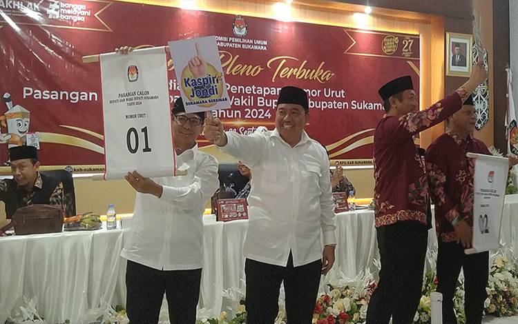 Kaspinor-Jondi Iskandar Sebut Nomor Urut 1 Merupakan yang Terbaik