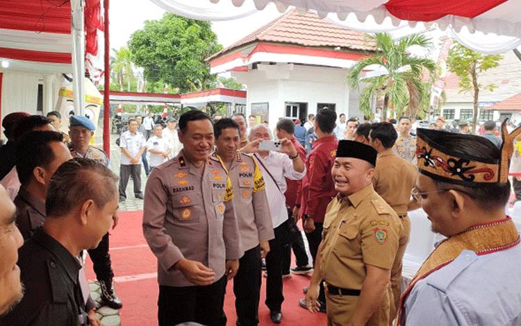 Wakapolda Kalteng Pastikan Kamtibmas Terkendali Saat Pencabutan Nomor Urut Paslon Gubernur