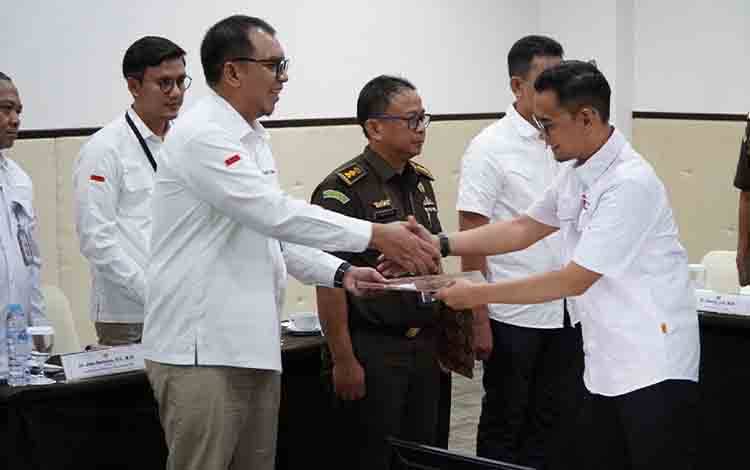 Pengukuhan dan Rapat Koordinasi Tingkatkan Sinergi dalam Pemberantasan Keuangan Ilegal