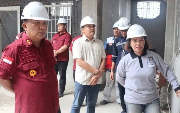 Kakanwil Kemenkumham Kalteng Apresiasi Progres Pembangunan Lapas Perempuan Kelas IIA Palangka Raya