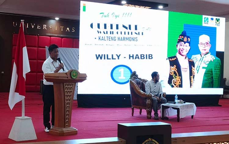 Willy-Habib Siap Atasi Masalah Pendidikan di Kalteng