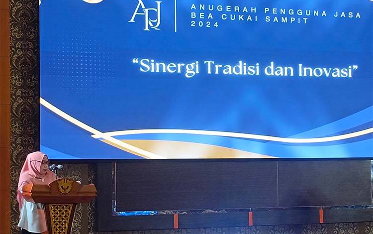 Hadiri Acara Anugerah Pengguna Jasa Bea Cukai Sampit, Pemkab Kotim Ajak Wujudkan Ekosistem Usaha Kondusif