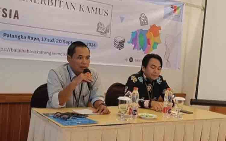 Penutur Jati Bahasa Delang Berperan Aktif dalam Lokakarya Prapenerbitan Kamus Dwibahasa