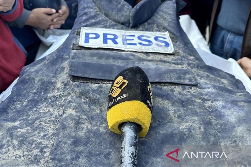 Jumlah Jurnalis Terbunuh di Gaza Lebih dari 2 Kali Lipat Rerata Global