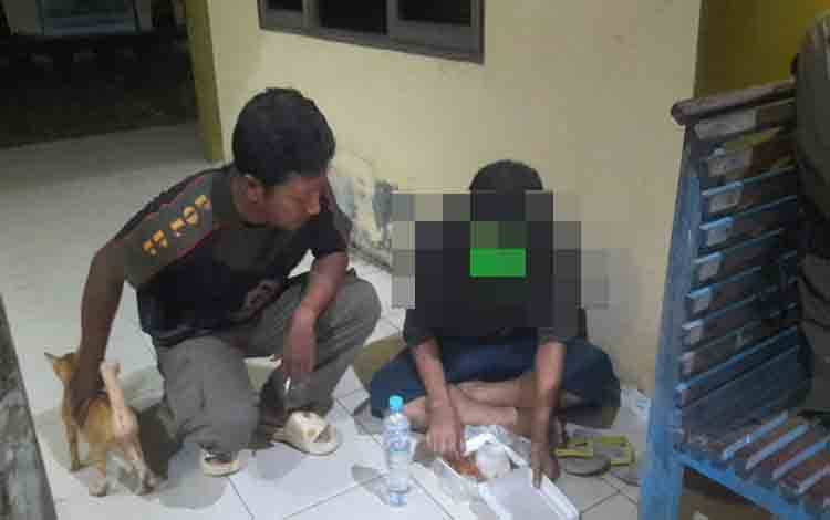 Satpol PP Seruyan Amankan ODGJ Bawa Senjata Tajam