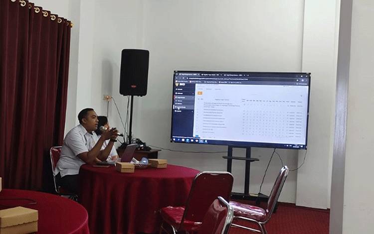 BKD Kalteng Perkuat Perkuat Kapasitas BPSDM Susun Laporan Kinerja