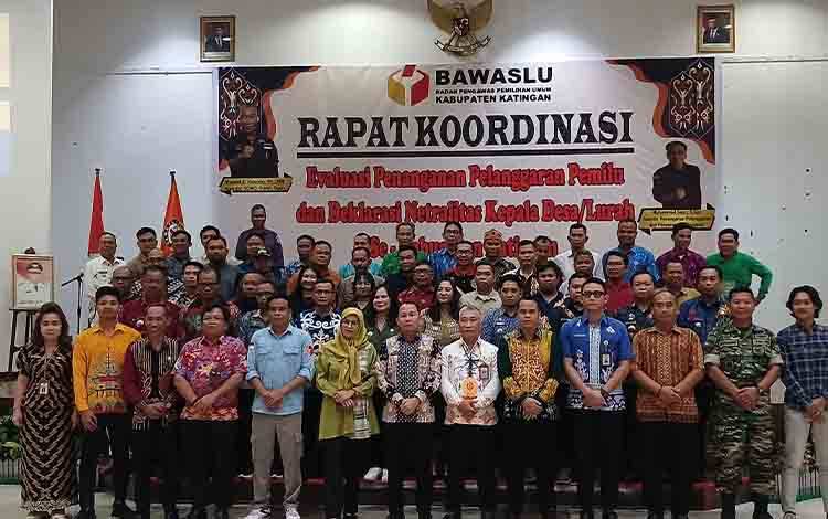 Begini Pesan Pj Bupati Katingan untuk Kades dan Lurah pada Pilkada 2024