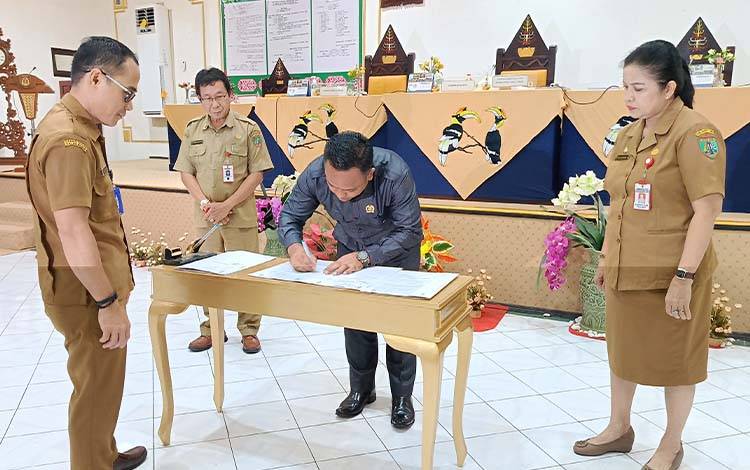 DPRD Barito Timur Tetapkan Unsur Pimpinan Periode 2024-2029