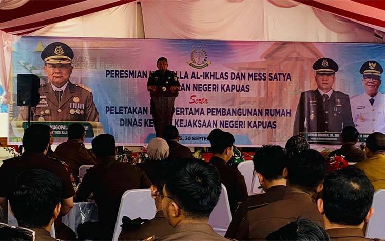 Kunjungan ke Kapuas, Ini Pesan Kajati Kalteng Kepada Jajarannya