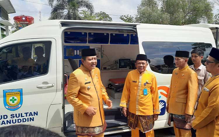 RSUD Sultan Imanuddin Luncurkan Layanan Ambulans Antar Jemput Gratis di HUT ke-65 Kobar