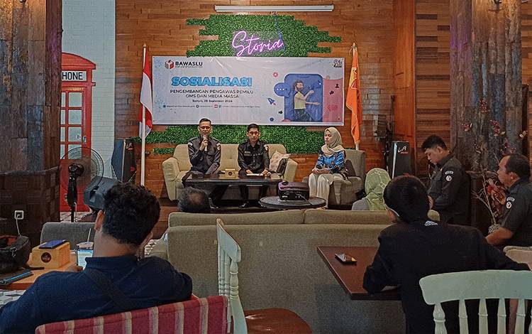 Bawaslu Kotim Ajak Media Massa dan OMS Awasi Pilkada 2024