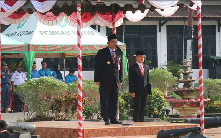 Pjs Bupati Kotim: Nilai Pancasila Harus Diterapkan dalam Pilkada Serentak 2024