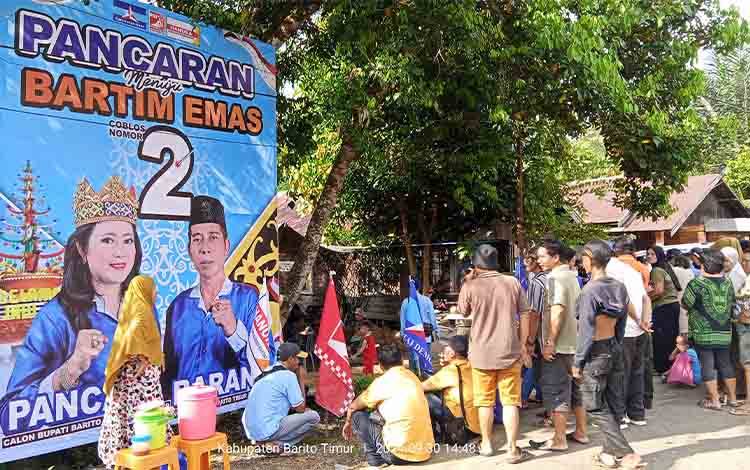 Paslon Pancaran Gelar Kampanye Dialogis di Desa Bambulung