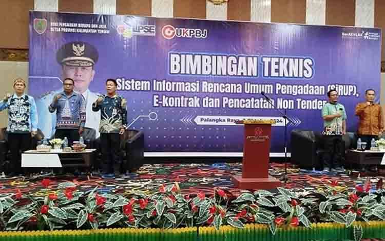 Rizky R Badjuri: Bimtek SIRUP Penting bagi Disbun Kalteng