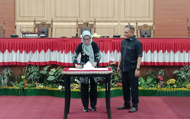 DPRD Palangka Raya Sepakati Nota Keuangan APBD Perubahan 2024