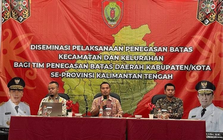 Deseminasi jadi Langkah Konkrit Ciptakan Kejelasan Hukum Tapal Batas Wilayah