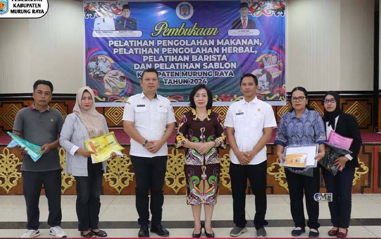 Diskop UKM Perindag Murung Raya Gelar Pelatihan Tingkatkan Keterampilan Masyarakat