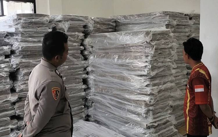 KPU Kotim Mulai Terima Sejumlah Logistik Pilkada 2024