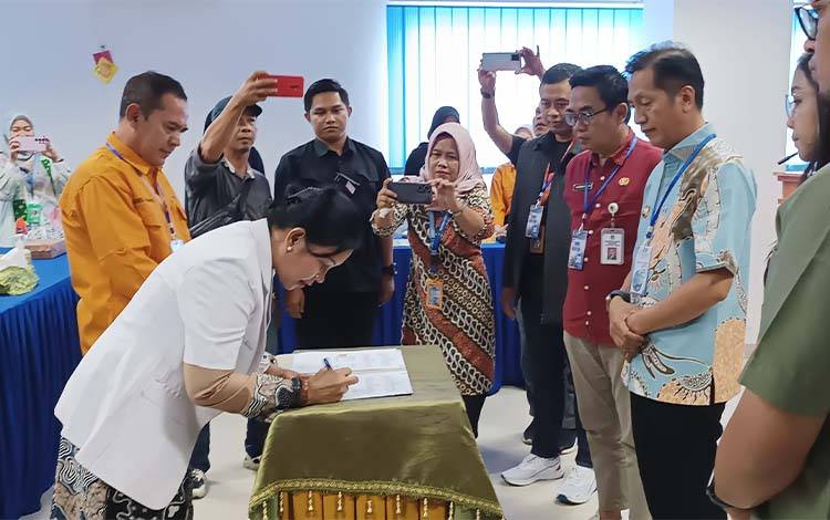 Pj Bupati Barito Utara Sebut Perusda Batara Membangun Juara di Kalteng