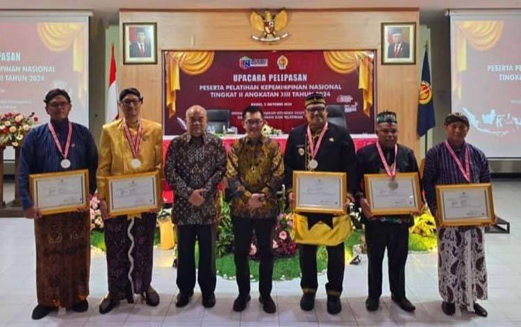 Kepala DKPP Seruyan Lima Besar Peserta Terbaik di Pelatihan Kepemimpinan Nasional Tingkat II