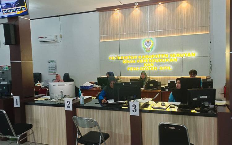 Disdukcapil Seruyan Lakukan Pembenahan untuk Tingkatkan Pelayanan