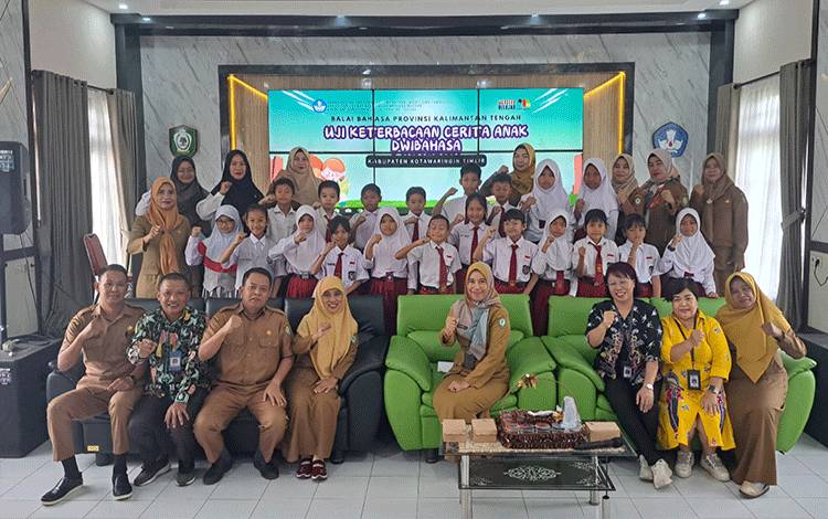 Survei Uji Keterbacaan Cerita Anak Dwi Bahasa Diharapkan Meningkatkan Cinta Bahasa Daerah di Kotim