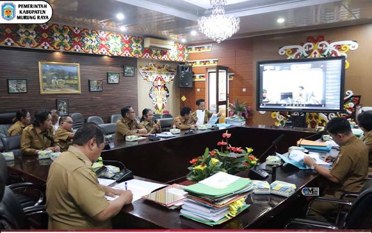 Pj Sekda Murung Raya Hadiri Rapat Pembinaan Validasi Data IPKD 2024 untuk Meningkatkan Kinerja Pengelolaan Keuangan Daerah