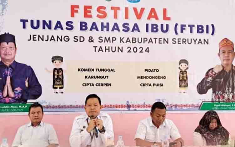 Dinas Pendidikan Seruyan Gelar Seleksi Festival Tunas Bahasa Ibu 2024