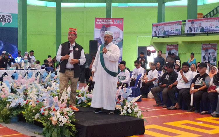 Willy-Habib Deklarasi di Kotim, Suarakan Persatuan dan Keberagaman