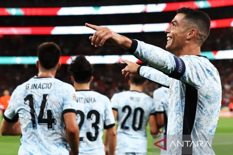 Cristiano Ronaldo Cetak Gol, Timnas Portugal Menang 3-2 atas Hungaria