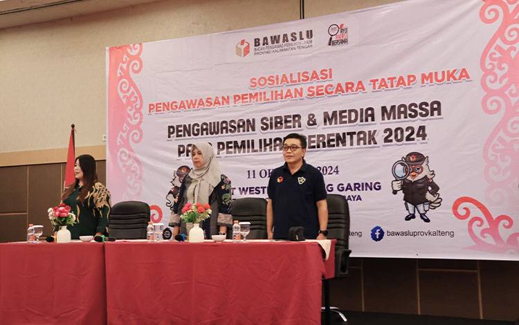 Bawaslu Kalteng Tingkatkan Pengawasan Pilkada Serentak 2024