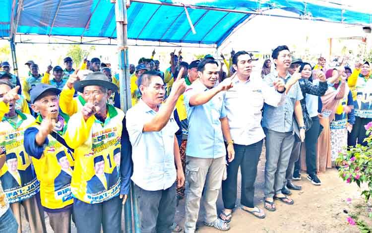 Rifa'i-Jayadi Optimistis Raup Suara Terbanyak Pada Pilkada Pulang Pisau